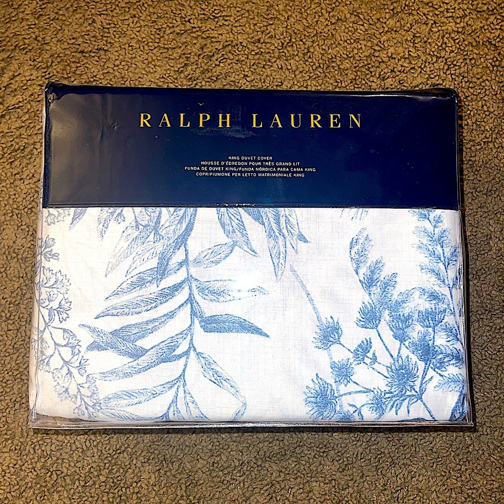 Ralph Lauren King Duvet Cover